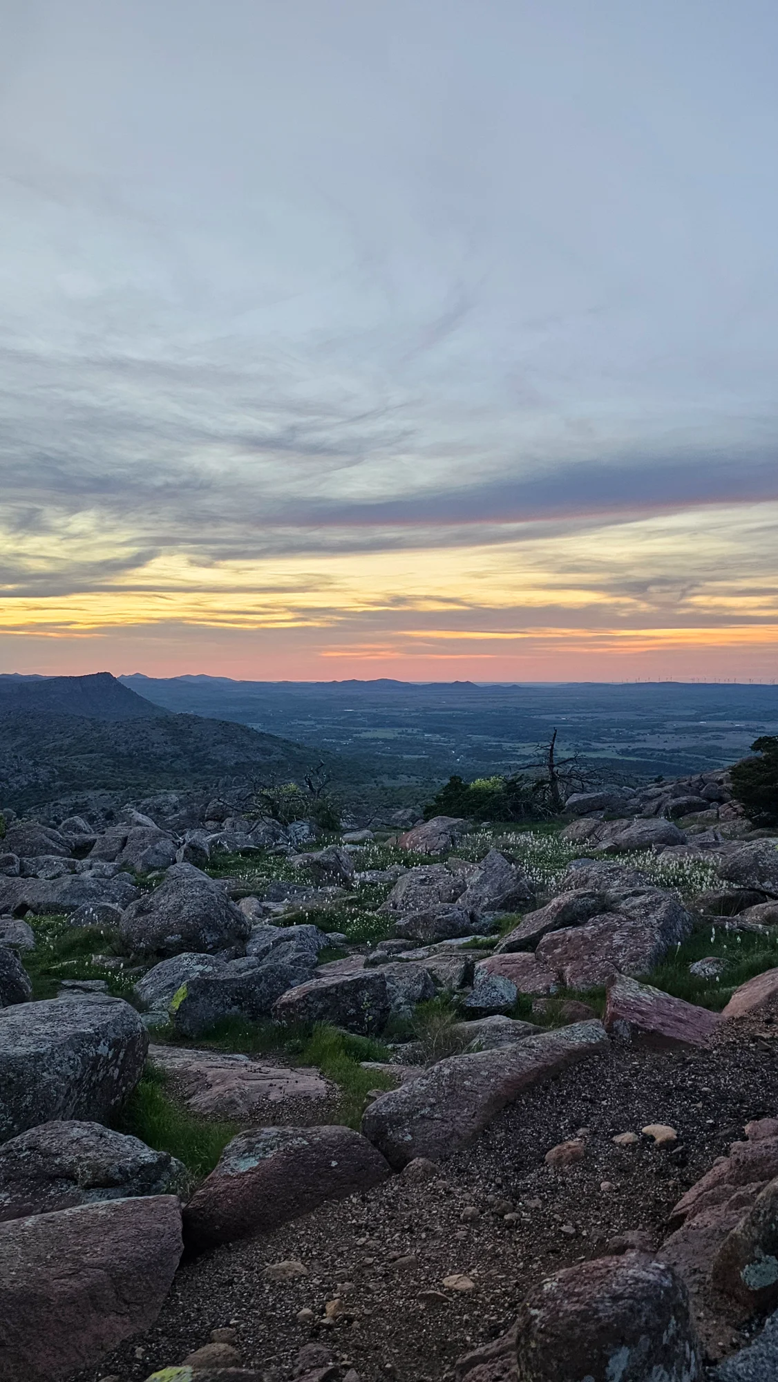 Oklahoma - Mt. Scott Sunset